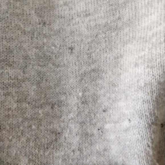 Bass Gray Preppy V-Neck Cardigan Sz M - Picture 7 of 11